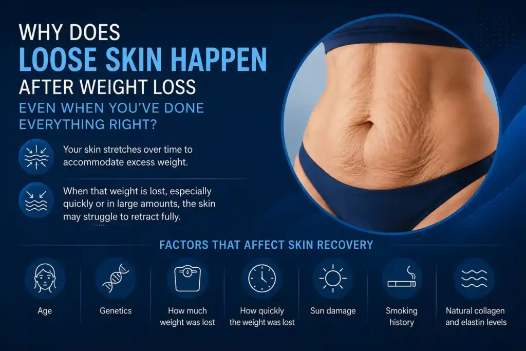 Why Does Loose Skin Happen After Weight Loss Even When You’ve Done Everything Right Greater Manchester?