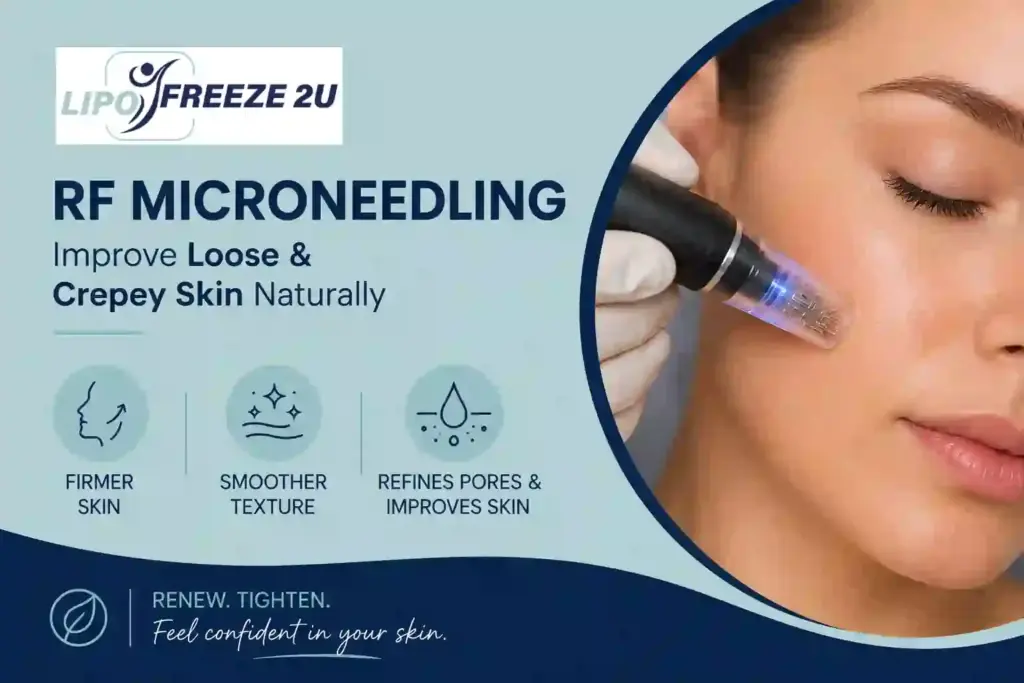 Can RF Microneedling Help Improve Loose and Crepey Skin Greater Manchester?